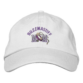 Bullmastiff Hund MAMA Bestickte Baseballkappe