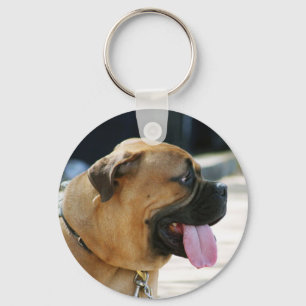 Bullmastiff Hund Schlüsselanhänger