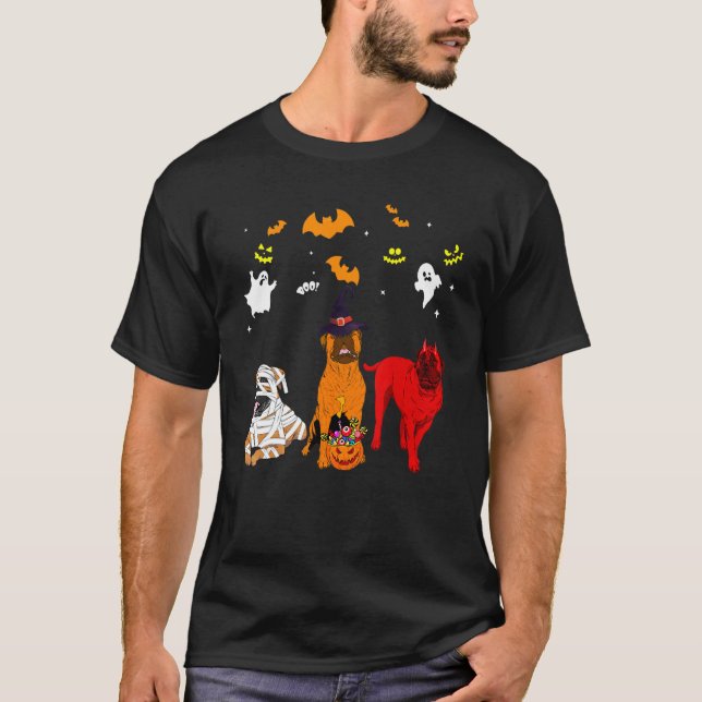 Bullmastiff-Hund T-Shirt (Vorderseite)