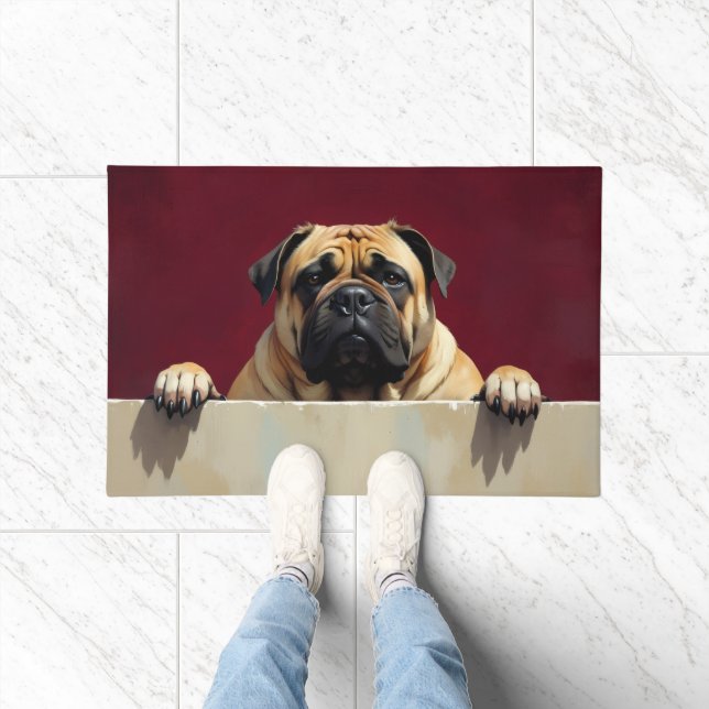 Bullmastiff-Hund Türmatte Kunst (Indoor)