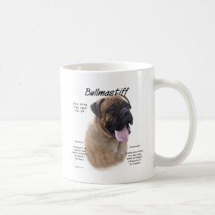 Bullmastiff (Kitz) Geschichtsentwurf Tasse