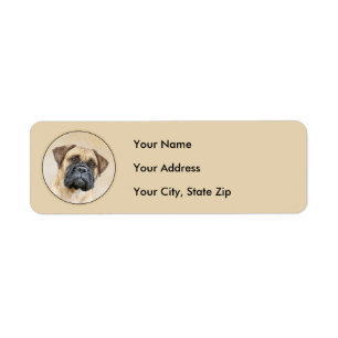 Bullmastiff-Malerei - Niedliche Original Dog Art