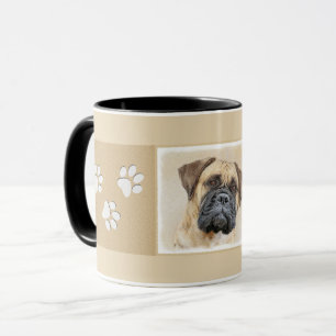 Bullmastiff-Malerei - Niedliche Original Hunde-Kun Tasse
