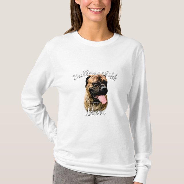 Bullmastiff-Mama 2 T-Shirt (Vorderseite)
