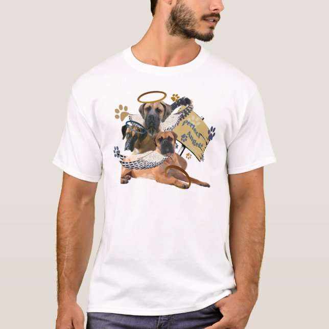 Bullmastiff Perfect Angel T-Shirt (Vorderseite)
