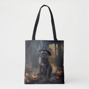 Bullmastiff Pumpkins Halloween Beängstigend