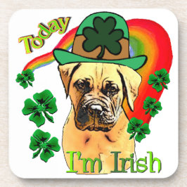 Bullmastiff St Patricks Day Untersetzer