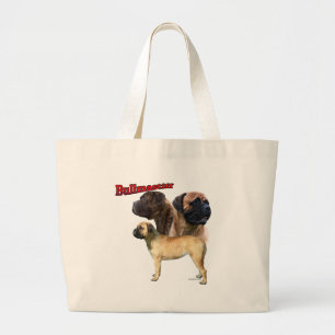 Bullmastiff Trio 2 Jumbo Stoffbeutel