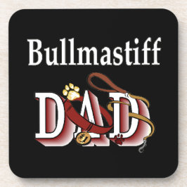 Bullmastiff Vater Getränkeuntersetzer