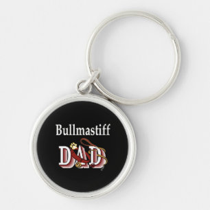 Bullmastiff Vater Schlüsselanhänger
