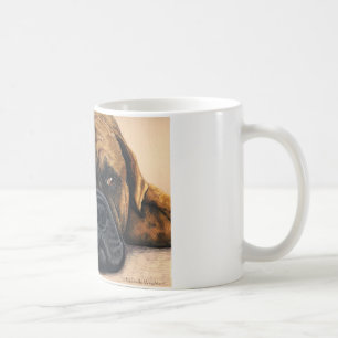 Bullmastiff Wart - Hundebüt Art Tasse