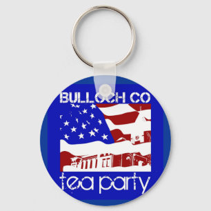 Bulloch Co. Tee-Partyschlüsselkette Schlüsselanhänger