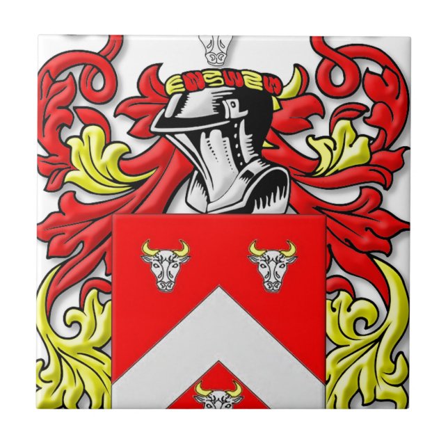 Bullock-Wappen Fliese (Vorderseite)