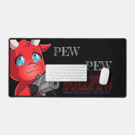 Bullpew Pew Schreibtischunterlage