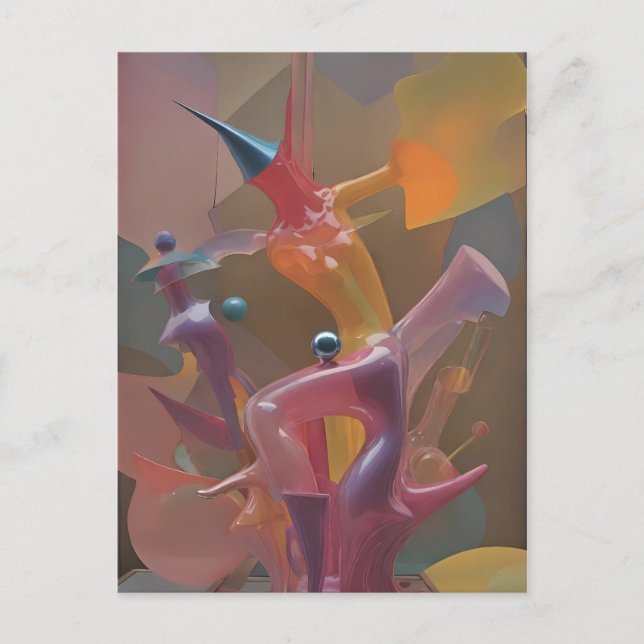 Bullrider - Ken Gage Art Postkarte (Vorderseite)