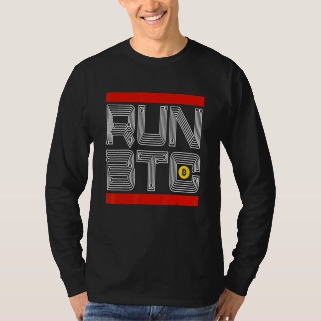 Bullrun Btc Bitcoin Crypto Token Rich Blockchain T-Shirt (Vorderseite)