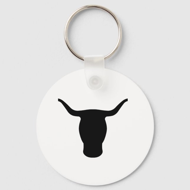Bull's Head Schlüsselanhänger (Vorderseite)