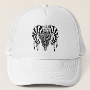 Bullschädel Truckerkappe