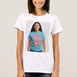 Bullseye Beauty: Damenziel-Grafik-T-Shirt T-Shirt