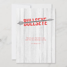 Bullseye Bow Arrow Archery Sport Geburtstag Dank