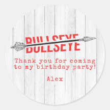 Bullseye Bow Arrow Archery Sport Geburtstag Dank