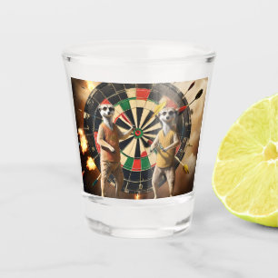 Bullseye Burrow: Meerkat Dart League, Schnapsglas