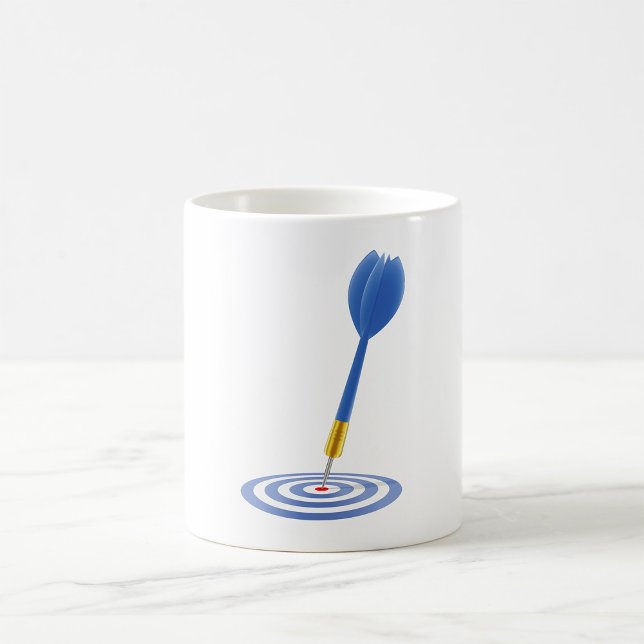 Bullseye Dart Kaffeetasse (Von Creator hochgeladen)