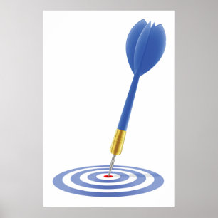 Bullseye Dart Poster