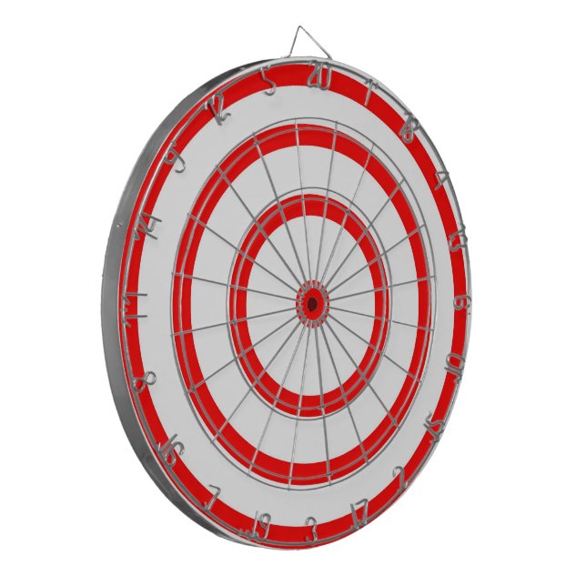 Bullseye Dartboard Dartscheibe (Vorderseite Links)
