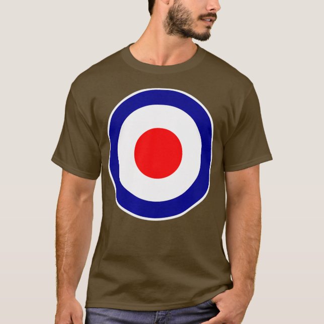 Bullseye Dartboard-Zielplatine T-Shirt (Vorderseite)