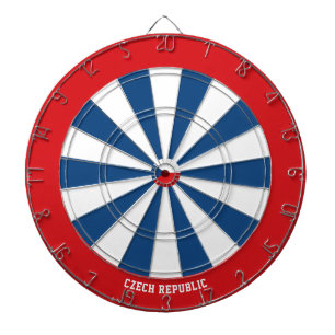 Bullseye der Tschechischen Republik Dartscheibe
