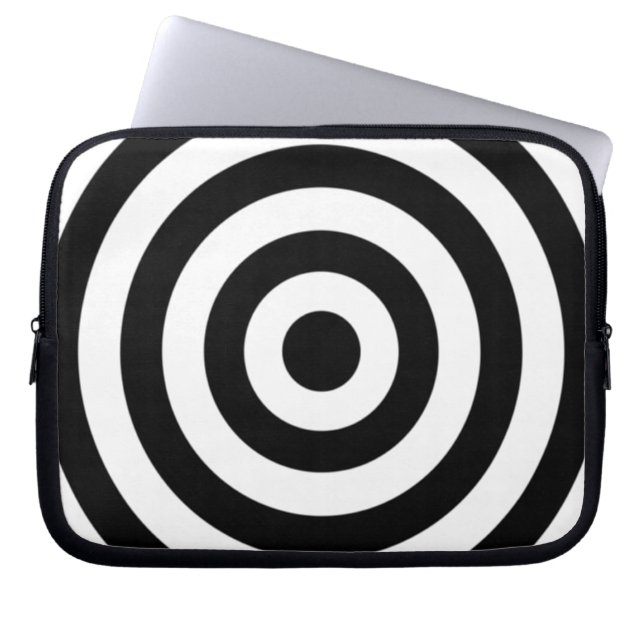 Bullseye Design Laptopschutzhülle (Vorderseite)