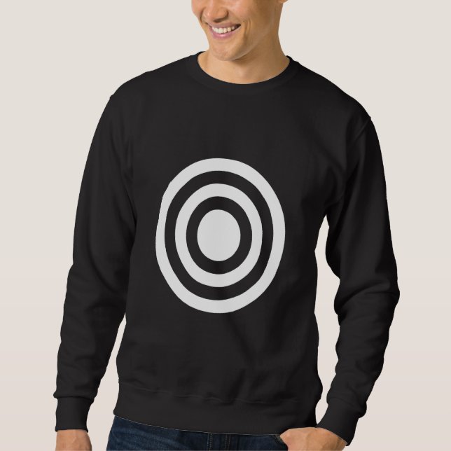 Bullseye-Symbol Sweatshirt (Vorderseite)