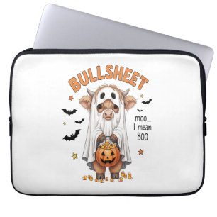 Bullsheet Highland-Rind Lustiger Geist Laptopschutzhülle