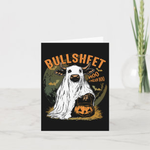 Bullsheet Moo I Gemein Boo Karte