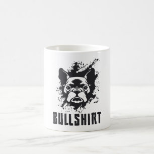 Bullshirt, Französisch Bullshirt, Vintages Funny G Kaffeetasse