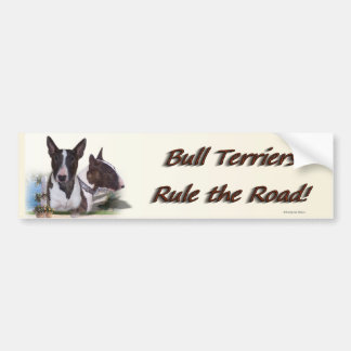 bullterrier_bumpersticker autoaufkleber
