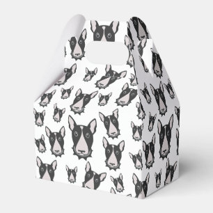 Bullterrier-Spätzundung! Entzückender Geschenkschachtel