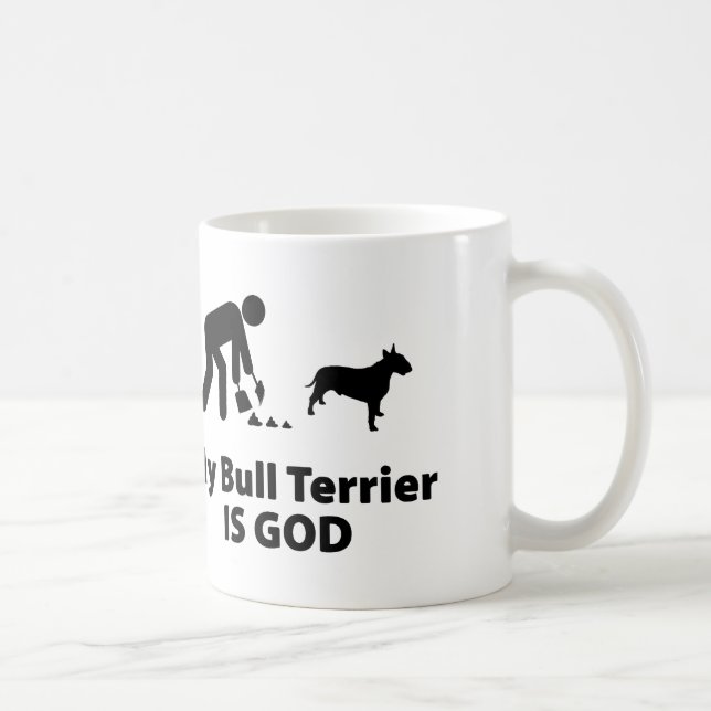 Bullterrier Tasse (Rechts)