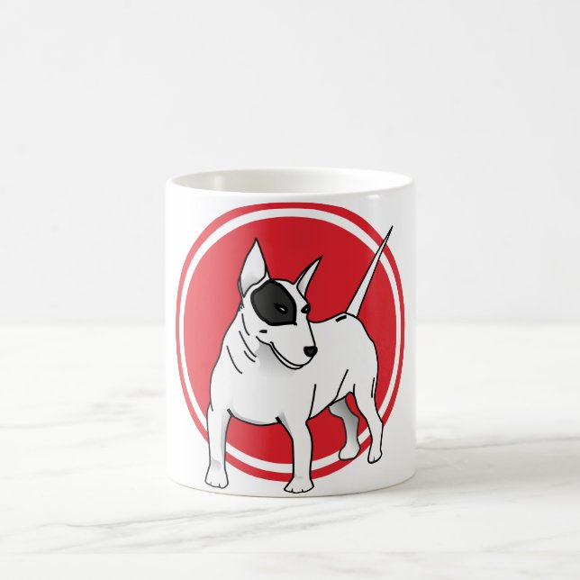 Bullterrier Tasse (Mittel)