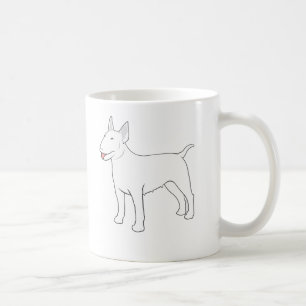Bullterrier TYRANN-MÄDCHEN komplett Tasse