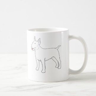 Bullterrier TYRANN-MÄDCHEN komplett Tasse