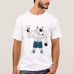 Bullterrierhundekampf T-Shirt