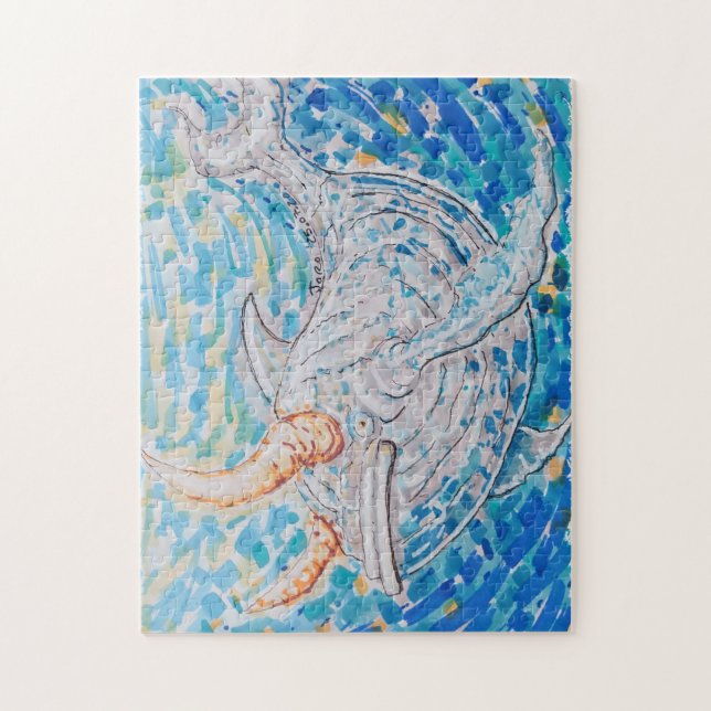 Bullwhale Puzzle (Vertikal)