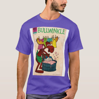 Bullwinkle Comic Buchwaschtage T-Shirt