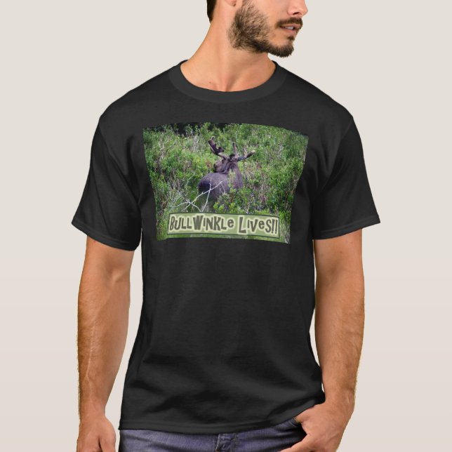 Bullwinkle Lives Klassischer T - Shirt (Vorderseite)