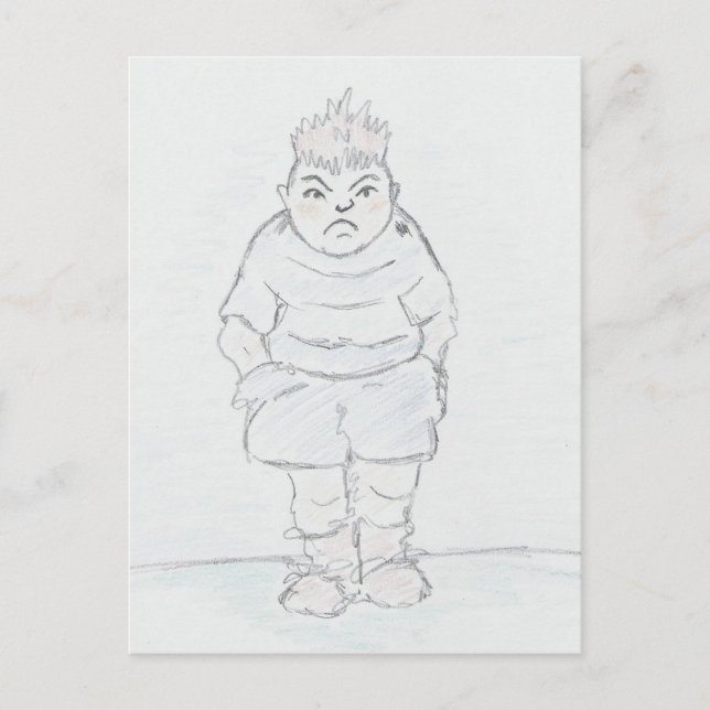 Bully Boy Postkarte (Vorderseite)