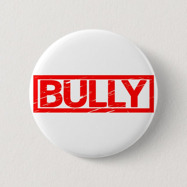 Bully Briefmarke Button (Vorderseite)
