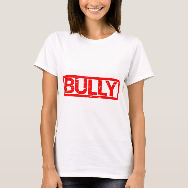 Bully Briefmarke T-Shirt (Vorderseite)