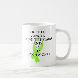 Bully Cancer (Limette Green Ribbon) Tasse